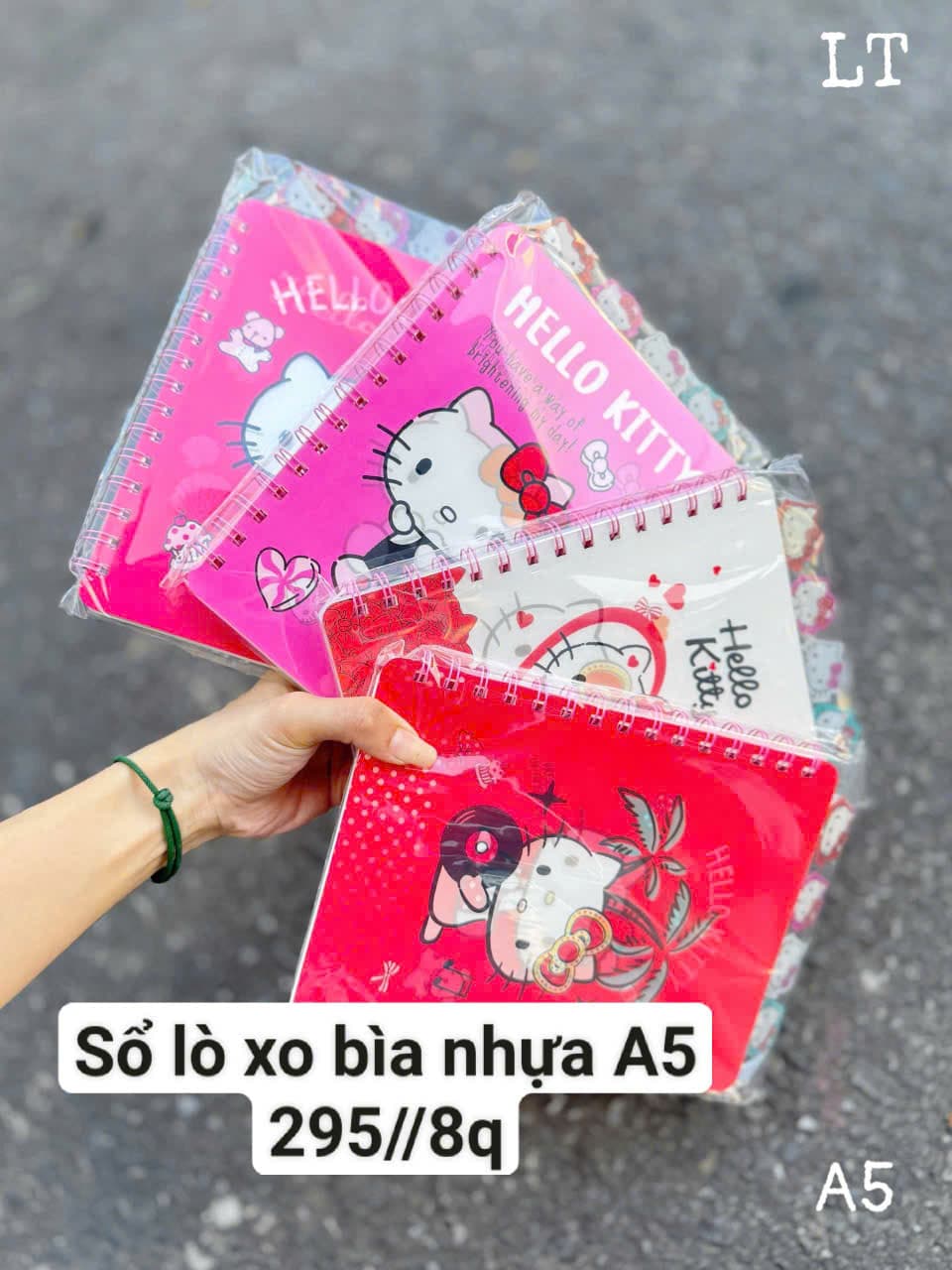 Sổ lò xo bìa nhựa A5